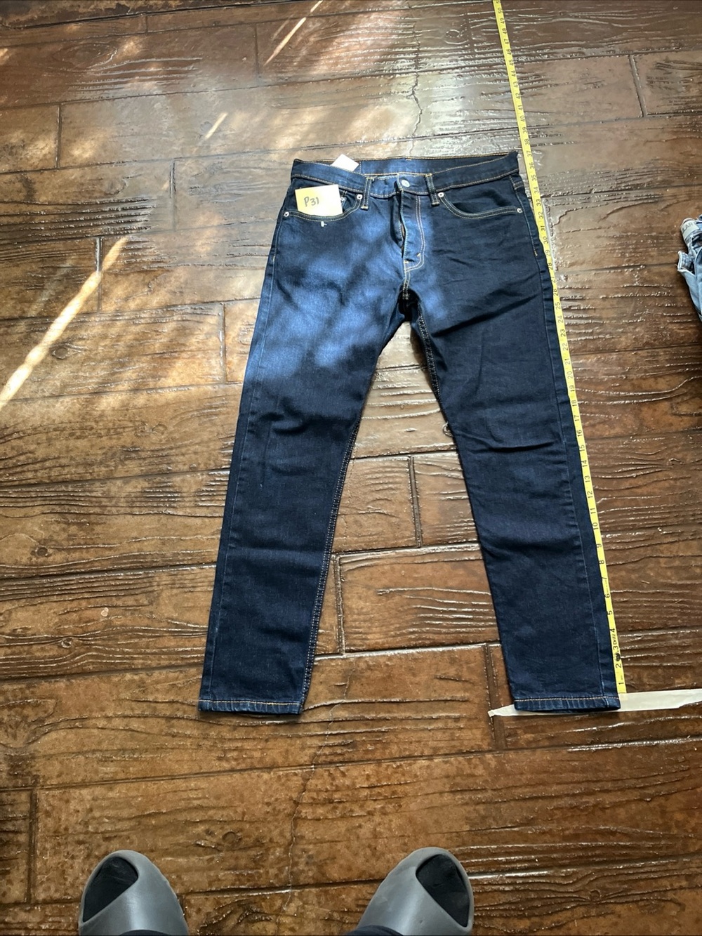 Slim Fit Men's Skinny Jeans in Dark Blue